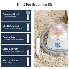 AsyPets 1.3L 5-in-1 Pet Grooming Kit